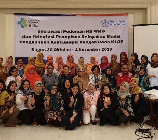 SOSIALISASI PEDOMAN KB WHO DAN ORIENTASI PENAPISAN KELAYAKAN MEDIS PENGGUNAAN KONTRASEPSI DENGAN RODA KLOP