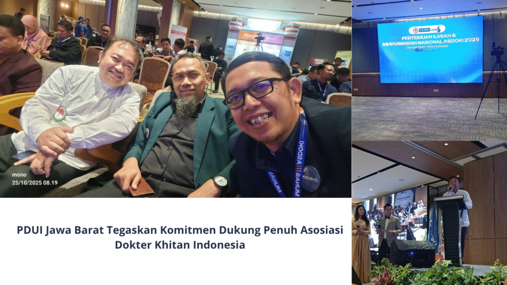 PDUI Jawa Barat Tegaskan Komitmen Dukung Penuh Asosiasi Dokter Khitan Indonesia