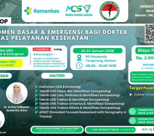 Workshop USG Abdomen Dasar dan Emergensi Bagi Dokter