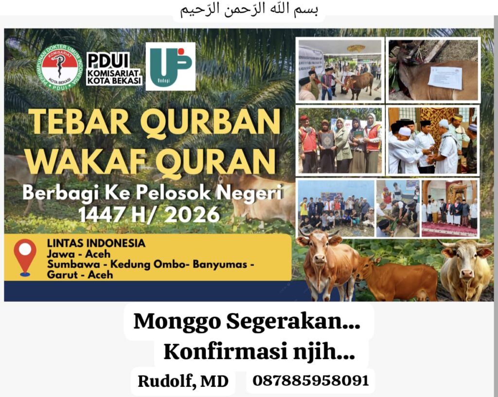 Tebar Qurban & Wakaf Al-Qur’an 1447 H / 2026