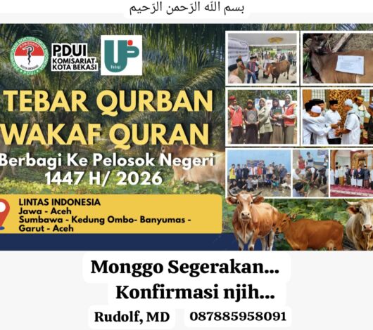 Tebar Qurban & Wakaf Al-Qur’an 1447 H / 2026